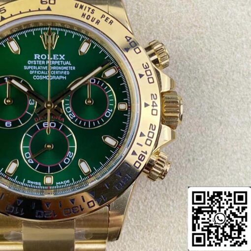 Rolex Cosmograph Daytona M116508-0013 1:1 Best Edition Clean Factory Green Dial – Bild 6