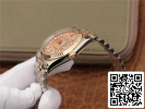 Rolex Datejust 116231 36MM 1:1 Best Edition GM Factory Rose Gold Pink Dial - 이미지 5