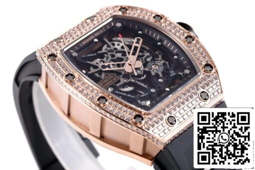 Richard Mille RM035 Americas 1:1 Best Edition KV Factory Diamond Case – Bild 5