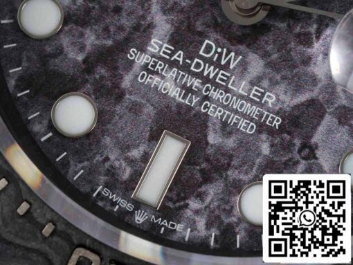 Rolex Sea-Dweller 1:1 Best Edition Diw Factory Carbon Fiber Bezel - Image 5