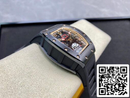 Richard Mille RM011 1:1 Best Edition KV Factory Ceramic Skeleton Dial - Image 6