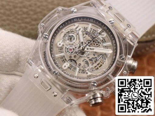 Hublot Big Bang 411.JX.4802.RT 1:1 Best Edition White Transparent Dial - 이미지 3