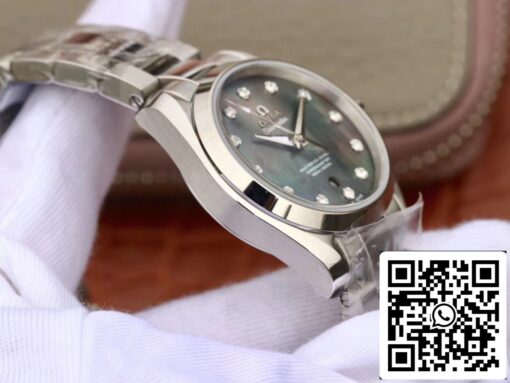 Omega Seamaster 231.10.34.20.57.001 Aqua Terra 150M 1:1 Best Edition 3S Factory Fritillaria Diamond Dial - Image 5