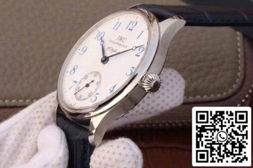 IWC Portugieser IW544203 GS Factory 1:1 Best Edition Swiss ETA6498 white Dial - Image 5