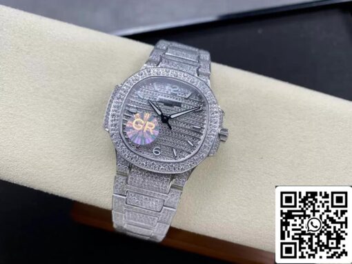 Patek Philippe Aquanaut 7118/1450G-001 1:1 Best Edition GR Factory Diamond Dial - Image 7