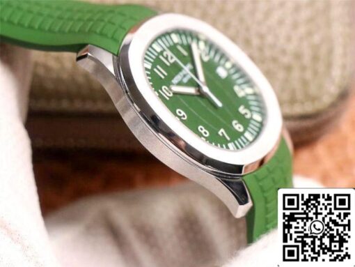 Patek Philippe Aquanaut 5168G 1:1 Best Edition ZF factory green dial Swiss Cal.324 SC - Image 5