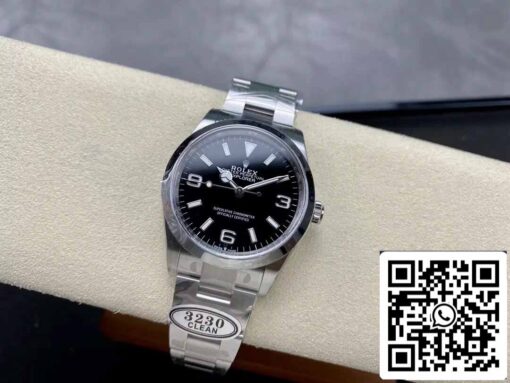 Rolex Explorer M124270-0001 36MM 1:1 Best Edition Clean Factory Black Dial - Image 6