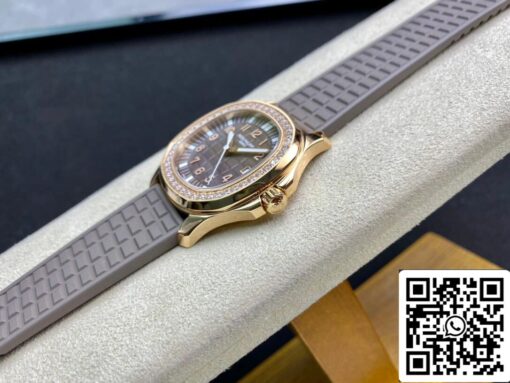 Patek Philippe Aquanaut 5067A Quartz Movement 1:1 Best Edition PPF Factory Rose Gold Case – Image 4