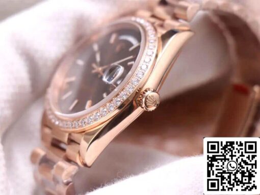 Rolex Day Date M228345RBR-0005 1:1 Best Edition EW Factory 18ct Rose Gold - 이미지 7