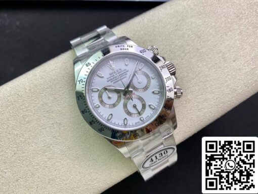 Rolex Cosmograph Daytona 116520LN 1:1 Best Edition Clean Factory White Dial - Image 8