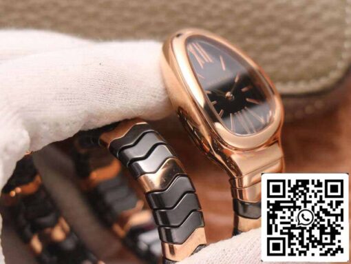 Bvlgari Serpenti 1:1 Best Edition BV Factory Rose Gold Case - Image 5