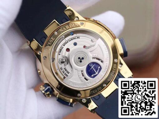 Ulysse Nardin El Toro 322-00-3/BQ All Working GMT Calendar Mechanical Watches 1:1 Best Edition Swiss UN-32 - Image 4