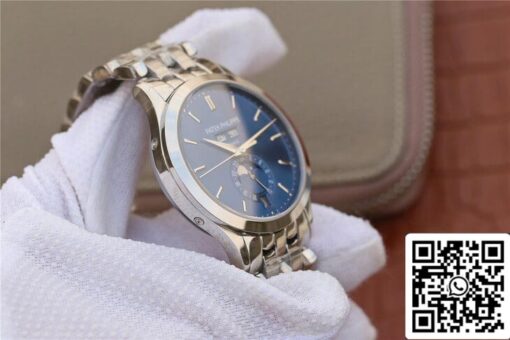 Patek Philippe Complications 5396/1G-001 1:1 Best Edition KM Factory White Gold Blue Dial - Image 6