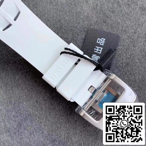 Richard Mille RM011-03 1:1 Best Edition KV Factory White Strap – Image 4