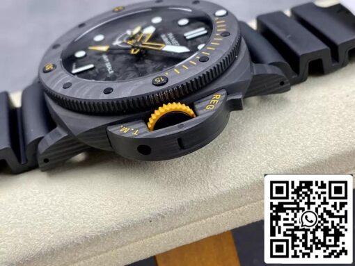 Panerai Submersible PAM1324 1:1 Best Edition VS Factory Carbon Fiber Case - Image 5