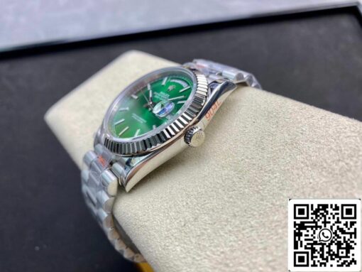 Rolex Day Date 40MM 1:1 Best Edition GM Factory Green Dial - 이미지 4