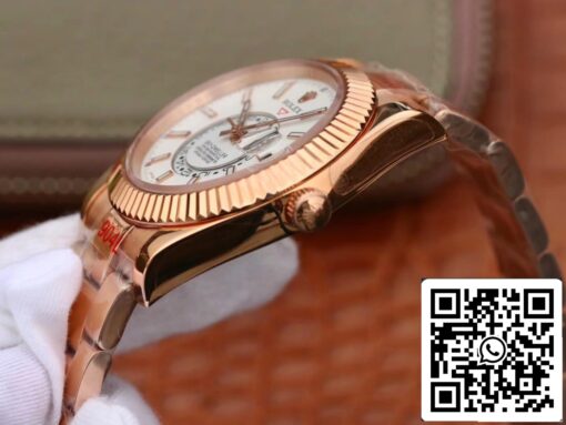 Rolex Sky Dweller M326935-0005 Best 1:1 Edition Noob Factory Rose gold - Image 5