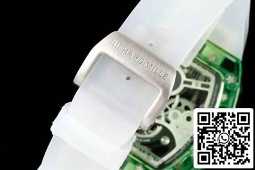 Richard Mille RM26-01 Tourbillon  Best 1:1 Edition RM Factory Green Transparent Case - Image 6