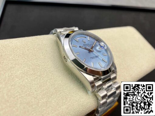 Rolex Day Date M228206-0004 1:1 Best Edition EW Factory Light Blue Dial - 이미지 6