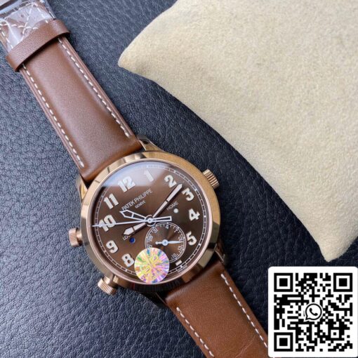 Patek Philippe Calatrava 5524R-001 1:1 Best Edition GR Factory Brown Dial - Image 8