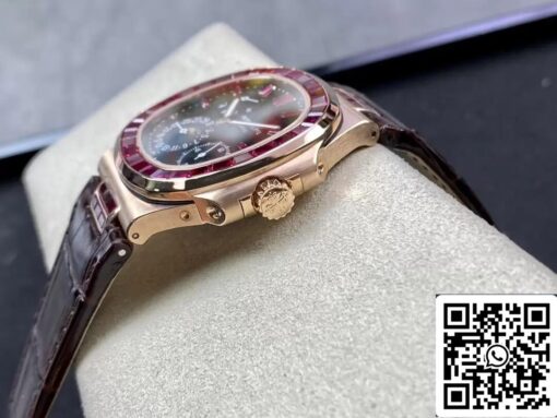 Patek Philippe Nautilus 5724 1:1 Best Edition GR Factory Rose Gold Case — изображение 4