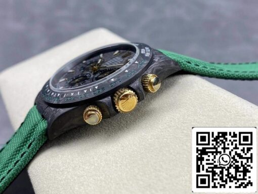 Rolex Daytona Cosmograph Diw Custom Version 1:1 Best Edition Noob Factory Carbon Fiber Dial - Imagen 4