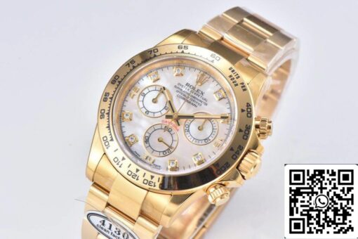 Rolex Cosmograph Daytona M116508-0007 1:1 Best Edition Clean Factory Yellow Gold – Bild 4