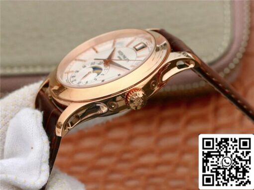 Patek Philippe Complications 5205R-001 1:1 Best Edition KM Factory Milky White Dial - Image 12