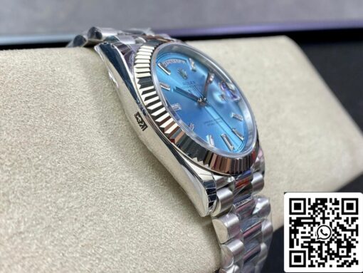 Rolex Day Date M228236-0006 1:1 Best Edition EW Factory Ice Blue Dial - 이미지 10