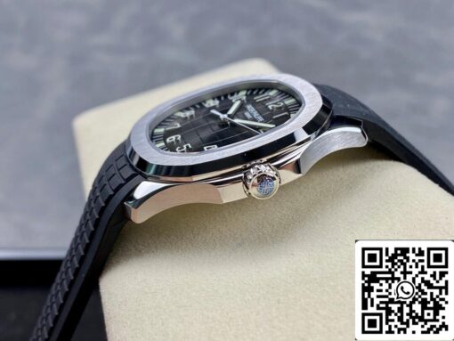 Patek Philippe Aquanaut 5167A-001 1:1 Best Edition 3K Factory Black Dial - Image 5