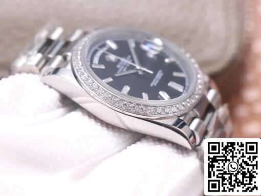 Rolex Day Date M228349RBR-0003 1:1 Best Edition EW Factory Black Dial - 이미지 7