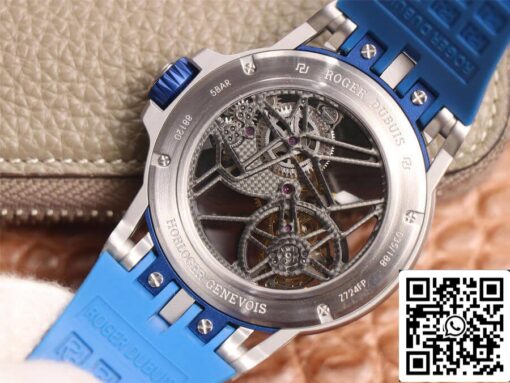 Roger Dubuis Excalibur Spidr RDDBEX0479 1:1 Best Edition JB Factory Tourbillon Skeleton Dial - Image 4