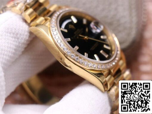 Rolex Day Date M228348RBR-0001 1:1 Best Edition EW Factory Black Dial - 이미지 7