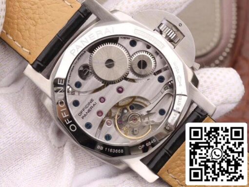 Panerai Luminor PAM217 XF Factory Men Watches 1:1 Best Edition Swiss ETA6497-2 Superlumed Dial - Image 3