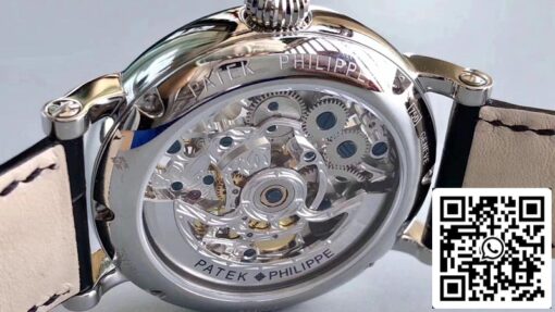 Patek Philippe Tourbillon P83000 1:1 Best Edition Silver Dial Swiss Tourbillon - Image 6