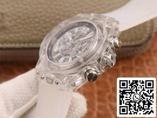 Hublot Big Bang 411.JX.4802.RT 1:1 Best Edition White Transparent Dial - 이미지 5