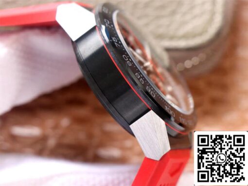 TAG Heuer Carrera CAR2A1Z.FT6050 1:1 Best Edition XF Factory Red Rubber Strap - Image 7