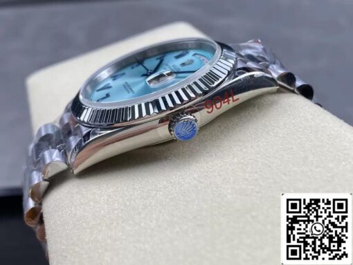 Rolex Day Date M228236 1:1 Best Edition GM Factory V2 Middle Eastern Blue Dial - 이미지 5