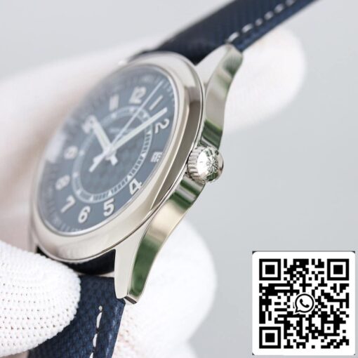 Patek Philippe Calatrava 6007A-001 1:1 Best Edition GS Factory Blue dial - Image 6