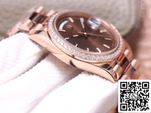 Rolex Day Date M228345RBR-0005 1:1 Best Edition EW Factory 18ct Rose Gold - 이미지 6