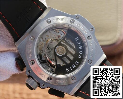 Hublot King Power 703.ZM.1123.NR.FMO10 1:1 Best Edition V6 Factory Black Dial - Image 7