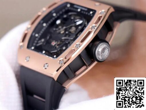 Richard Mille RM52-01 Tourbillon 1:1 Best Edition JB Factory Rose Gold Case — изображение 5