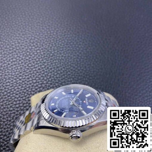 Rolex Sky Dweller M336934-0006 1:1 Best Edition Noob Factory V2 Blue Dial - Image 6