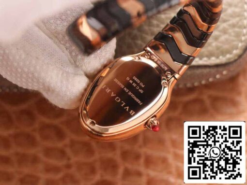 Bvlgari Serpenti 1:1 Best Edition BV Factory Rose Gold Case - Image 4