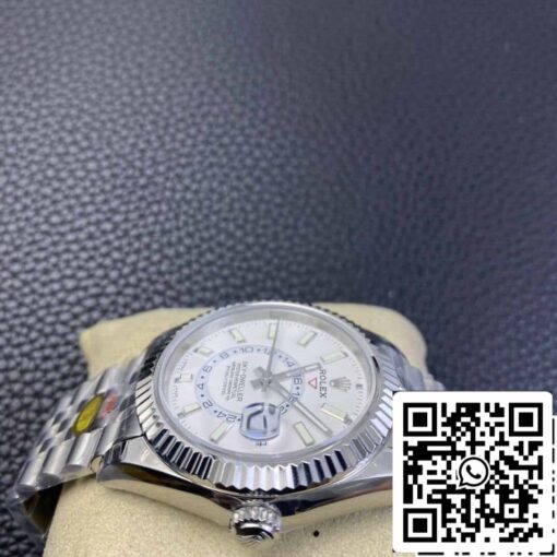 Rolex Sky Dweller M326934-0002 1:1 Best Edition Noob Factory V2 White Dial - Image 4