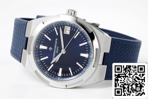 Vacheron Constantin Overseas 4500V 1:1 Best Edition PPF Factory Blue Rubber Strap - Image 4