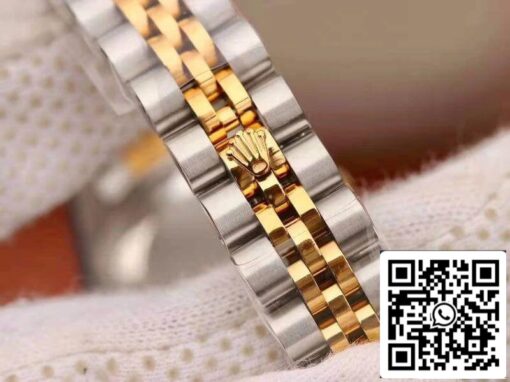 Rolex Lady Datejust 28MM 1:1 Best Edition Swiss Original Imported NH05 18K Gold Plated - Image 8