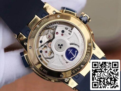 Ulysse Nardin El Toro 322-00-3/BQ All Working GMT Calendar Mechanical Watches 1:1 Best Edition Swiss UN-32 - Image 3