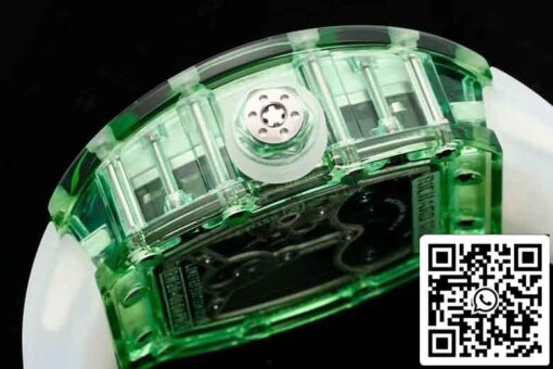 Richard Mille RM26-01 Tourbillon  Best 1:1 Edition RM Factory Green Transparent Case - Image 7