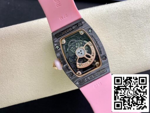 Richard Mille RM-07 Bon Bon 1:1 Best Edition RM Factory Pink Strap - Image 7